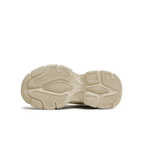 天美意2025秋新款休闲厚底百搭系带复古小个子女老爹鞋KD097CM5