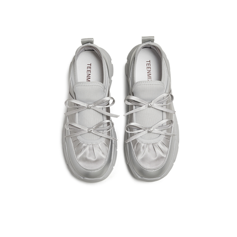 天美意2025秋新款时尚芭蕾鞋一脚蹬百搭日常女轻跑鞋KD105CM5