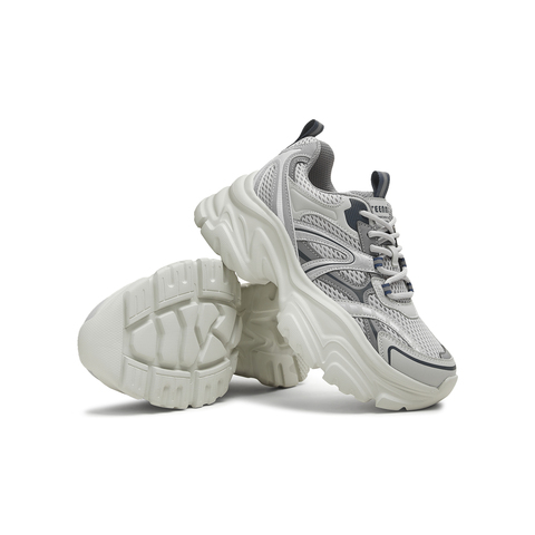 天美意2025秋新款机能风简约厚底旅游女老爹鞋KD102CM5