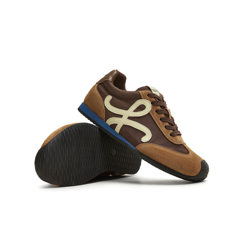 天美意2025秋新款潮流运动休闲百搭复古德训鞋女阿甘鞋KG126CM5