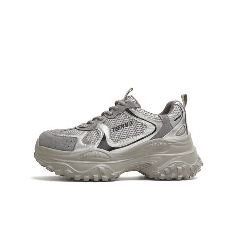 天美意2025秋新款商场同款厚底系带运动复古女老爹鞋BL341CM5