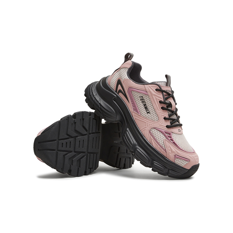 天美意2025秋新款商场同款厚底休闲系带潮流女老爹鞋BK962CM5