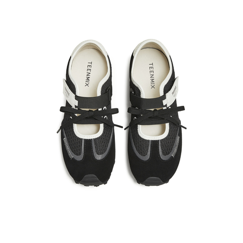 天美意2025秋新款商场同款休闲户外运动芭蕾鞋女单鞋BL591CQ5