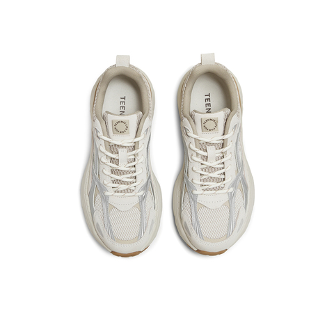 天美意2025秋新款商场同款休闲系带厚底百搭女老爹鞋CEH20CM5