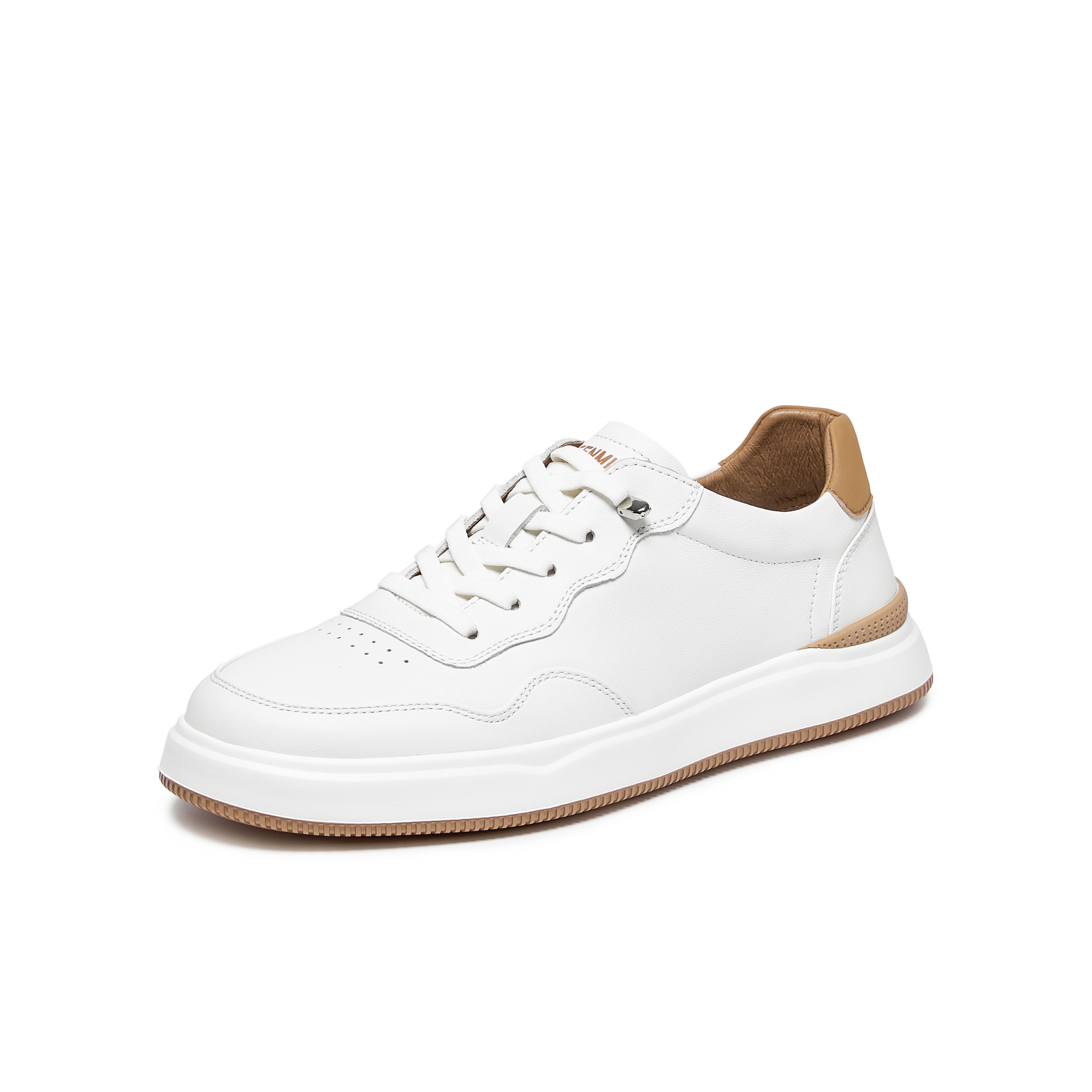 天美意2025秋新款商场同款免系带简约舒适男休闲板鞋3WA01CM5