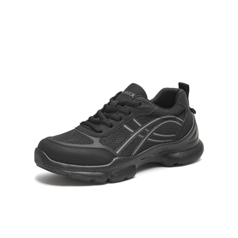 天美意2025秋新款商场同款休闲百搭纯色厚底女健步鞋BK932CM5