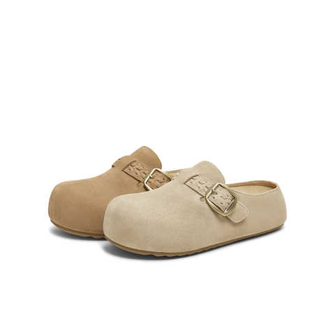 天美意2025秋新款商场同款休闲包头拖懒人半拖女拖鞋BL561CH5