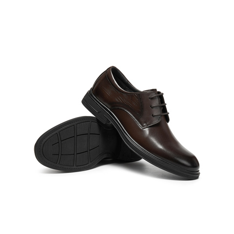 天美意2025秋新款商场同款商务四季英伦通勤男正装皮鞋3WO01CM5