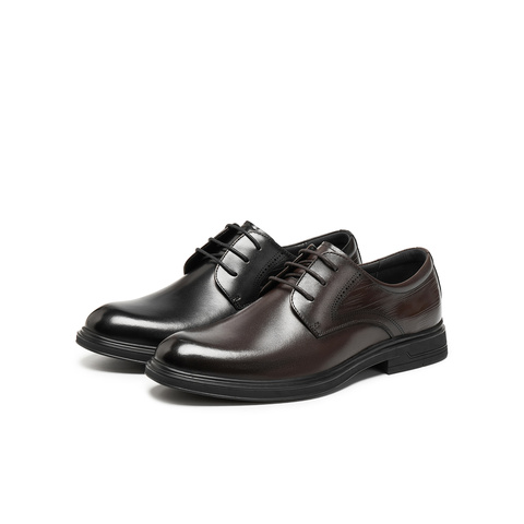 天美意2025秋新款商场同款商务四季英伦通勤男正装皮鞋3WO01CM5