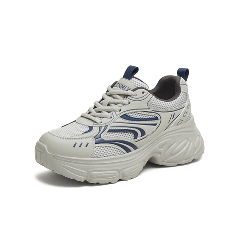 天美意2025秋新款商场同款厚底百搭小个子增高女老爹鞋BK622CM5