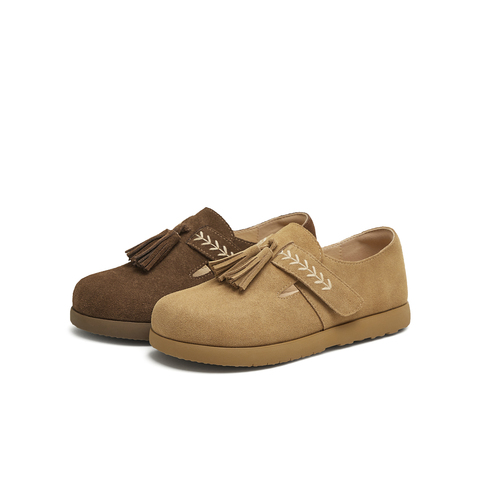 天美意2025秋新款商场同款纯色百搭休闲平底女勃肯鞋BL801CA5