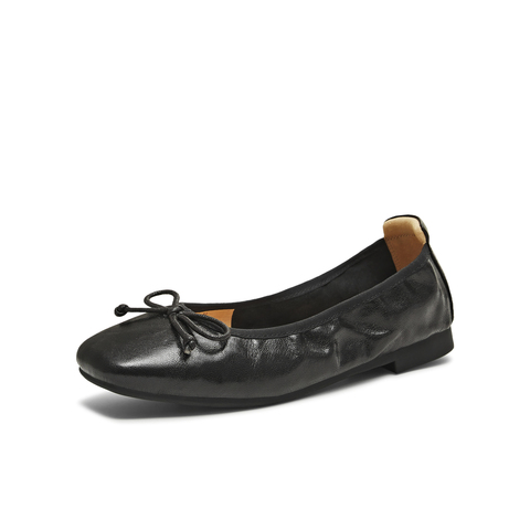 天美意2025秋新款法式复古浅口通勤休闲女玛丽珍鞋KQ021CQ5