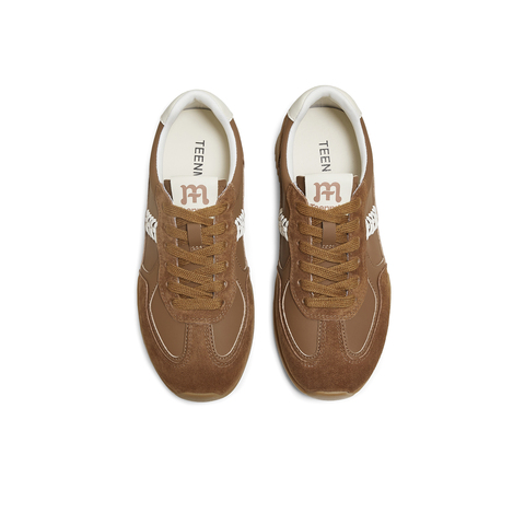 天美意2025秋新款商场同款德训鞋百搭复古运动女阿甘鞋BL132CM5