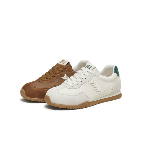 天美意2025秋新款商场同款德训鞋百搭复古运动女阿甘鞋BL132CM5