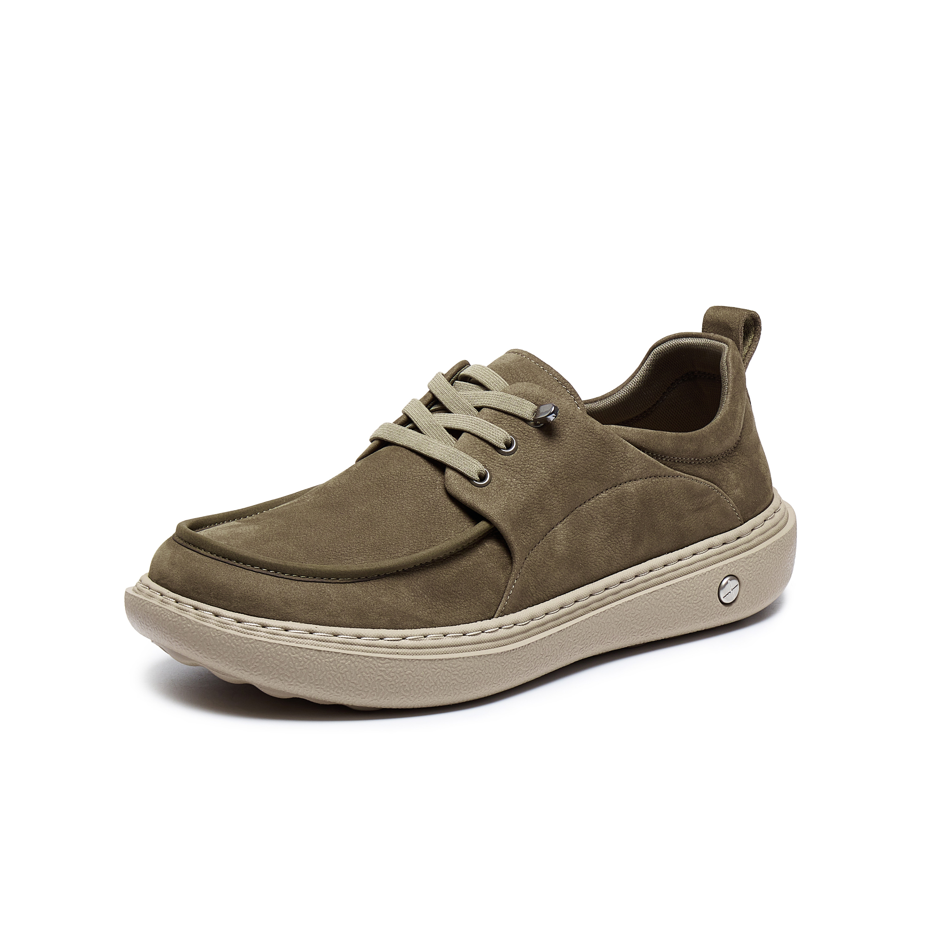 天美意2025秋新款商场同款复古百搭慵懒外穿男勃肯鞋3WH01CM5