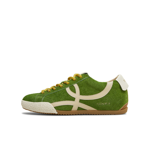 天美意2025秋新款休闲系带复古百搭拼色潮流运动女板鞋KB097CM5