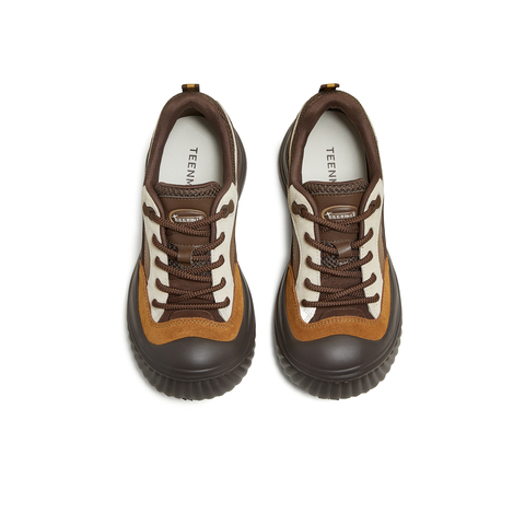 天美意2025秋新款商场同款休闲系带厚底女户外运动单鞋CF320CM5