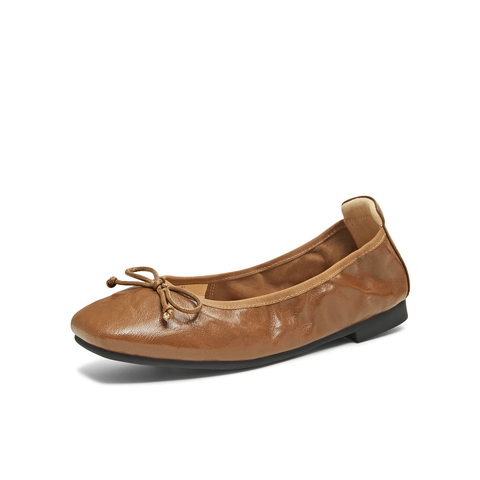 天美意2025秋新款法式复古浅口通勤休闲女玛丽珍鞋KQ021CQ5