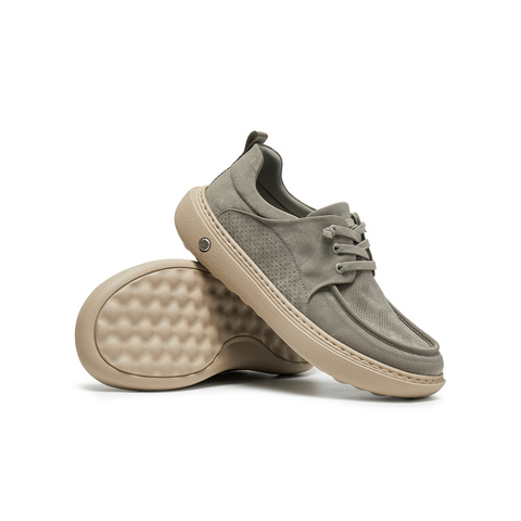 天美意2025夏新款商场同款复古百搭慵懒外穿男勃肯鞋WAA01BM5