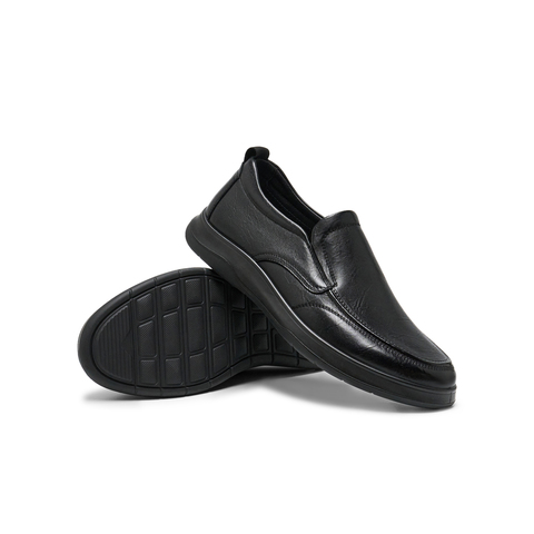 天美意2025春新款商场同款一脚蹬爸爸鞋通勤男休闲皮鞋3TK01AM5