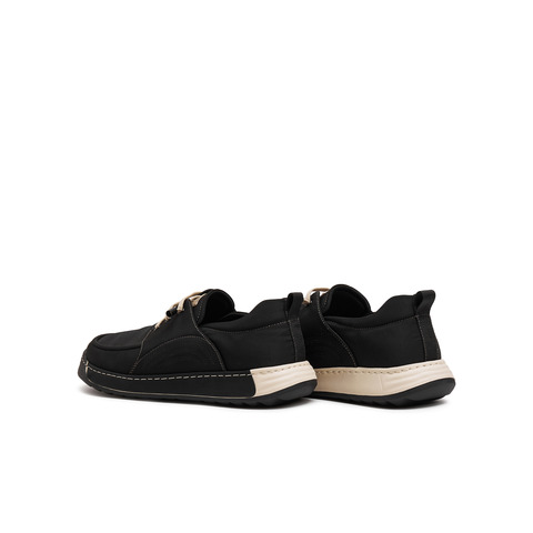 天美意2025夏新款商场同款简约舒适透气一脚蹬男布鞋3VH01BM5