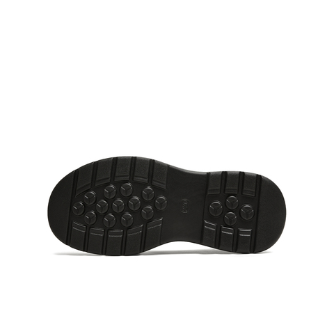 天美意2025秋新款厚底百搭纯色jk风小个子女乐福鞋KE079CM5