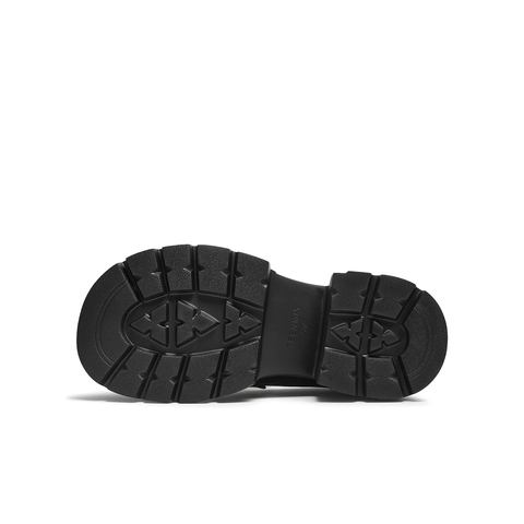 天美意2025秋新款商场同款厚底纯色jk百搭女乐福鞋BL271CA5