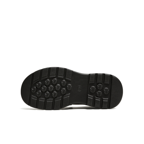 天美意2025秋新款厚底百搭纯色jk风小个子女乐福鞋KE079CM5