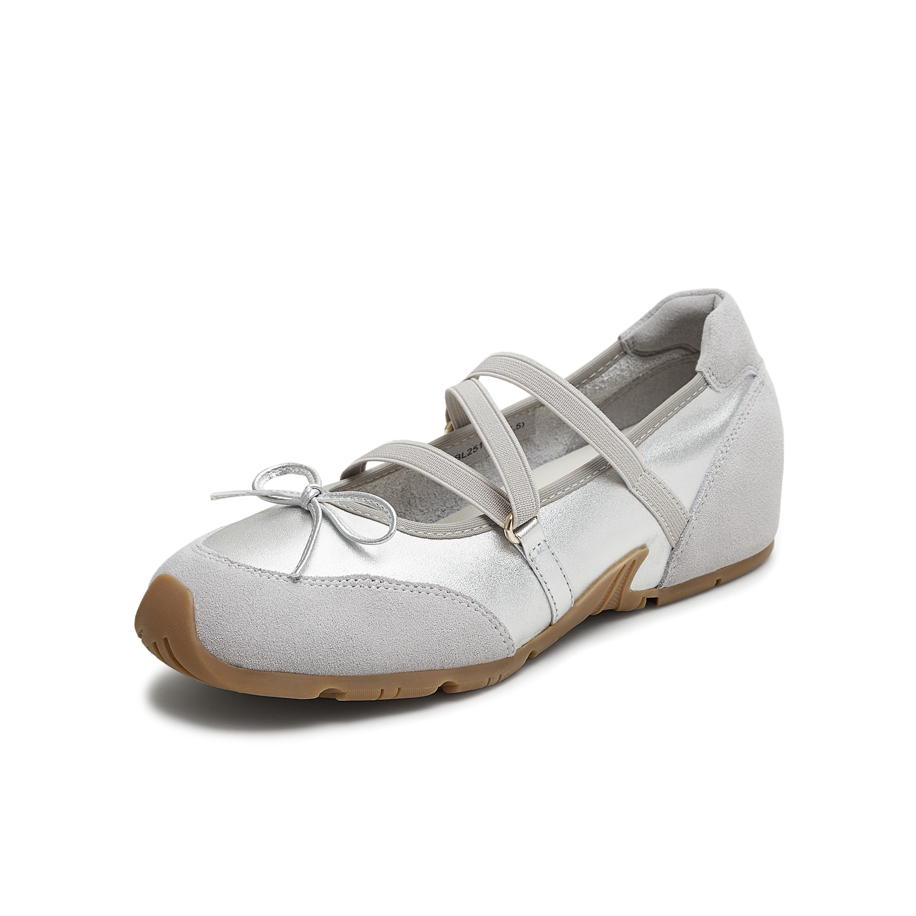 天美意2025秋新款商场同款潮流休闲纯色百搭女玛丽珍鞋BL251CQ5