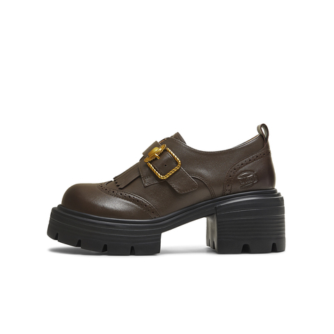 天美意2025秋新款商场同款玩具总动员联名复古女乐福鞋CMJ36CM5