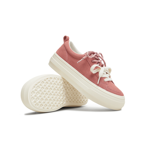 天美意2025秋新款厚底双鞋带时尚休闲鞋女板鞋KB095CM5