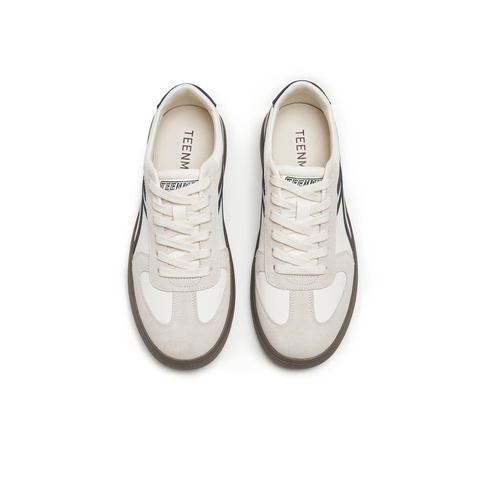 天美意2025秋新款商场同款百搭拼色户外潮流男阿甘鞋3WI01CM5