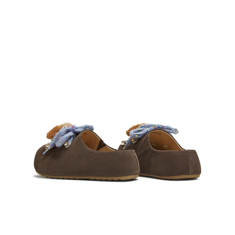 天美意2025秋新款厚底可爱卡通百搭勃肯鞋女包头拖鞋KK054CH5