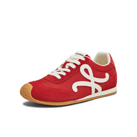 天美意2025秋新款潮流运动休闲百搭复古德训鞋女阿甘鞋KG126CM5