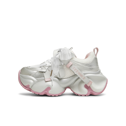 天美意2025秋新款时髦运动闲百搭老爹鞋女休闲鞋KD117CM5