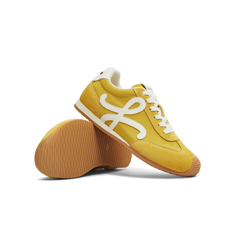 天美意2025秋新款潮流运动休闲百搭复古德训鞋女阿甘鞋KG126CM5