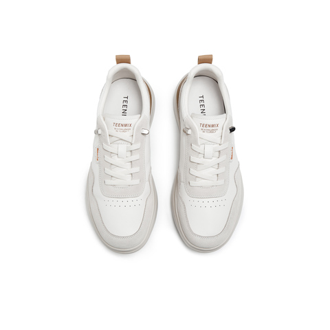 天美意2025秋新款商场同款运动厚底休闲鞋男板鞋FCH08CM5