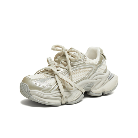 天美意2025秋新款商场同款厚底运动鞋百搭增高女老爹鞋BM311CM5