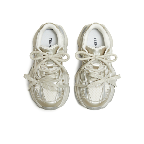 天美意2025秋新款商场同款厚底运动鞋百搭增高女老爹鞋BM311CM5