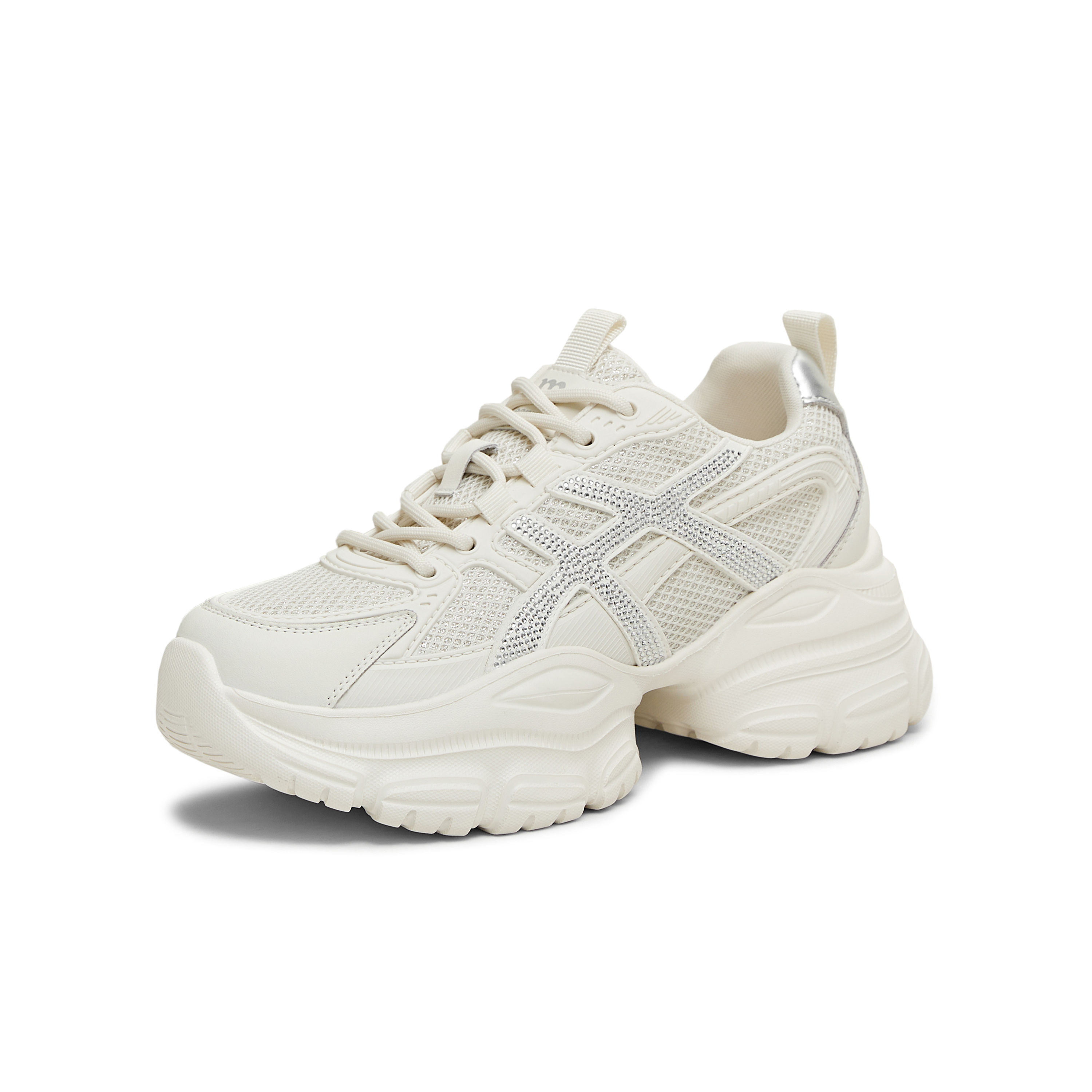 天美意2025秋新款商场同款厚底运动鞋百搭增高女老爹鞋BL113CM5