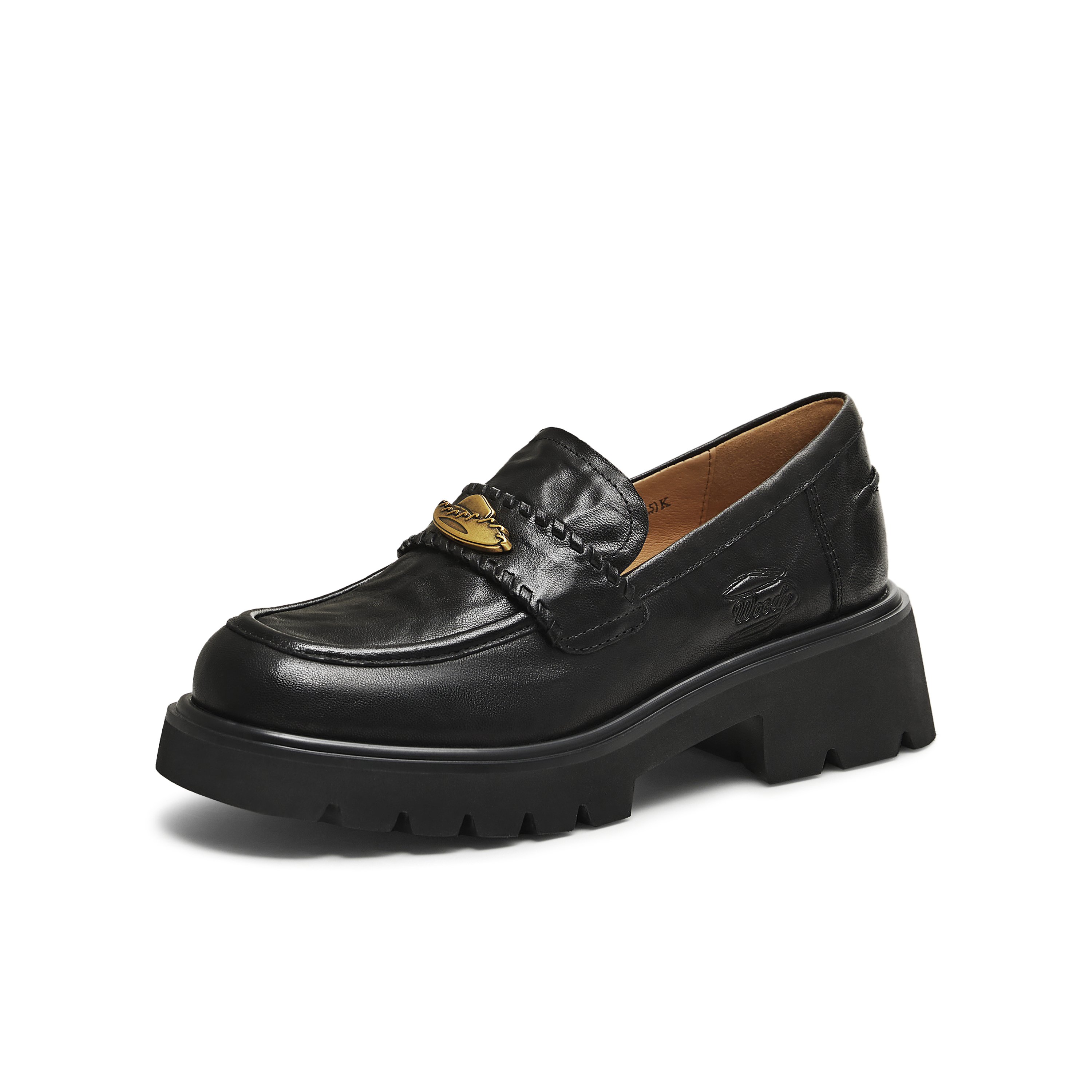 天美意2025秋新款商场同款玩具总动员联名英伦女乐福鞋CJM09CA5