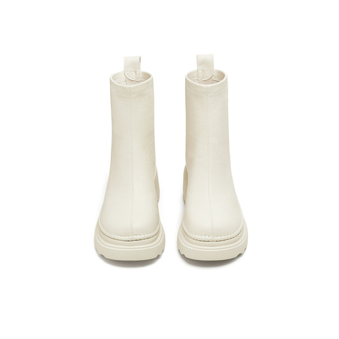 天美意2025冬新款商场同款厚底简约百搭时装靴短靴女靴BL691DD5