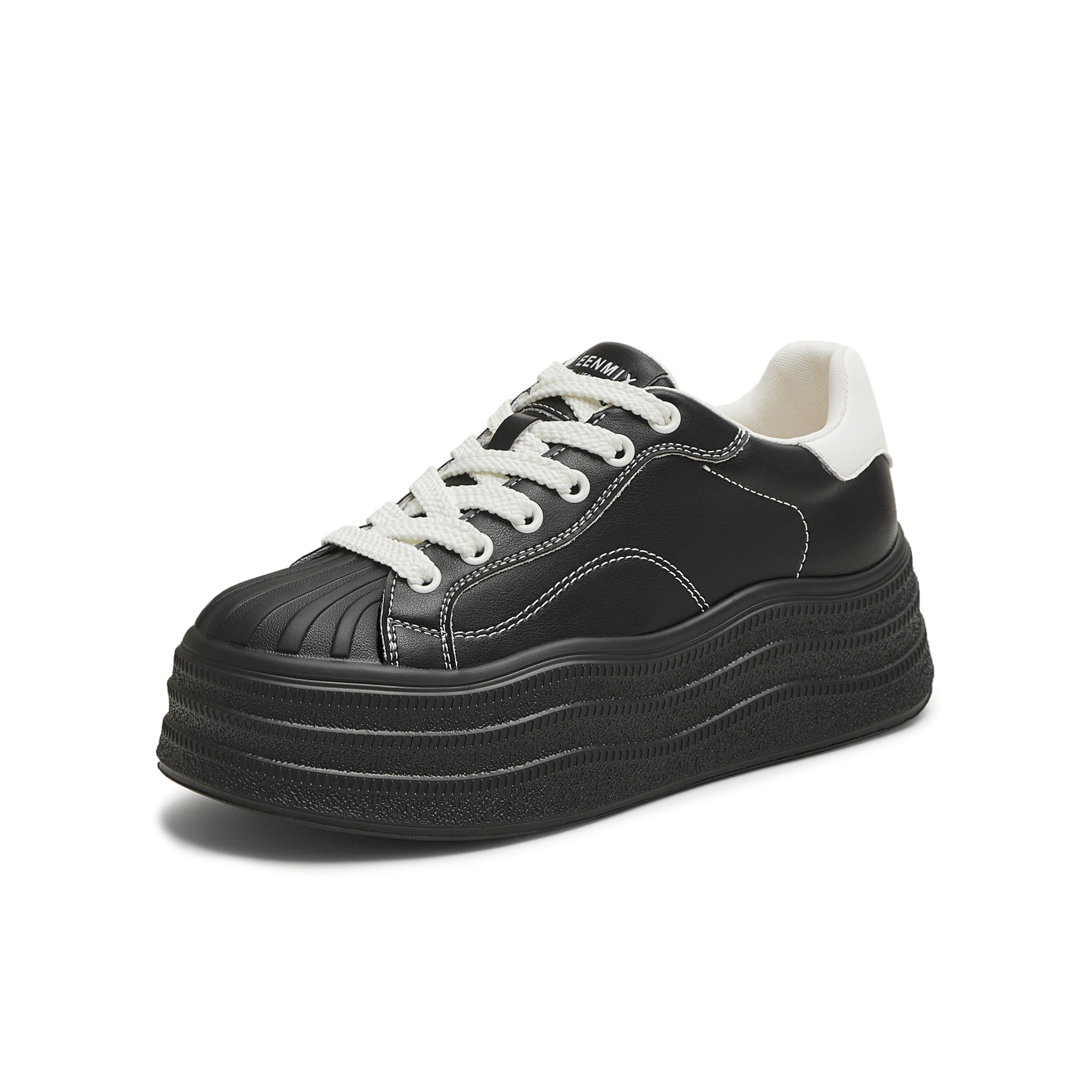 天美意2025秋新款商场同款厚底休闲运动百搭女板鞋BL921CM5