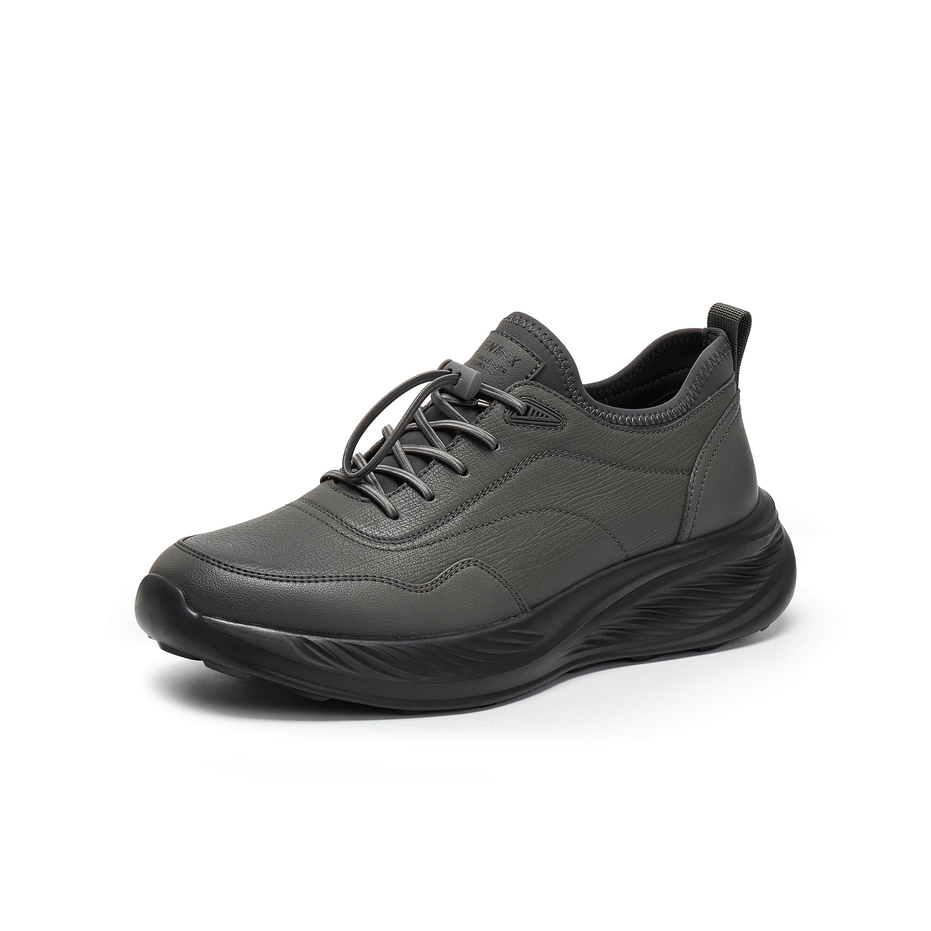 天美意2025冬新款商场同款休闲复古百搭男休闲运动鞋FDU17DM5