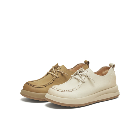 天美意2025秋新款商场同款厚底牛津鞋复古英伦女单鞋BL831CM5