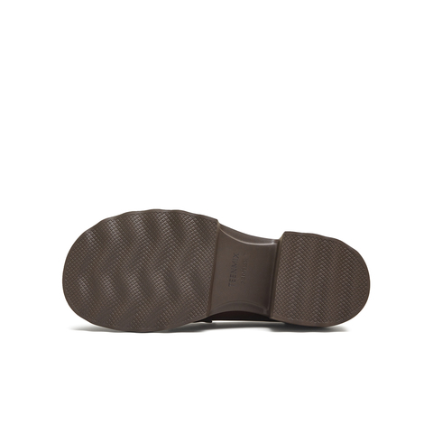 天美意2025秋新款商场同款厚底百搭纯色复古女乐福鞋BL821CA5