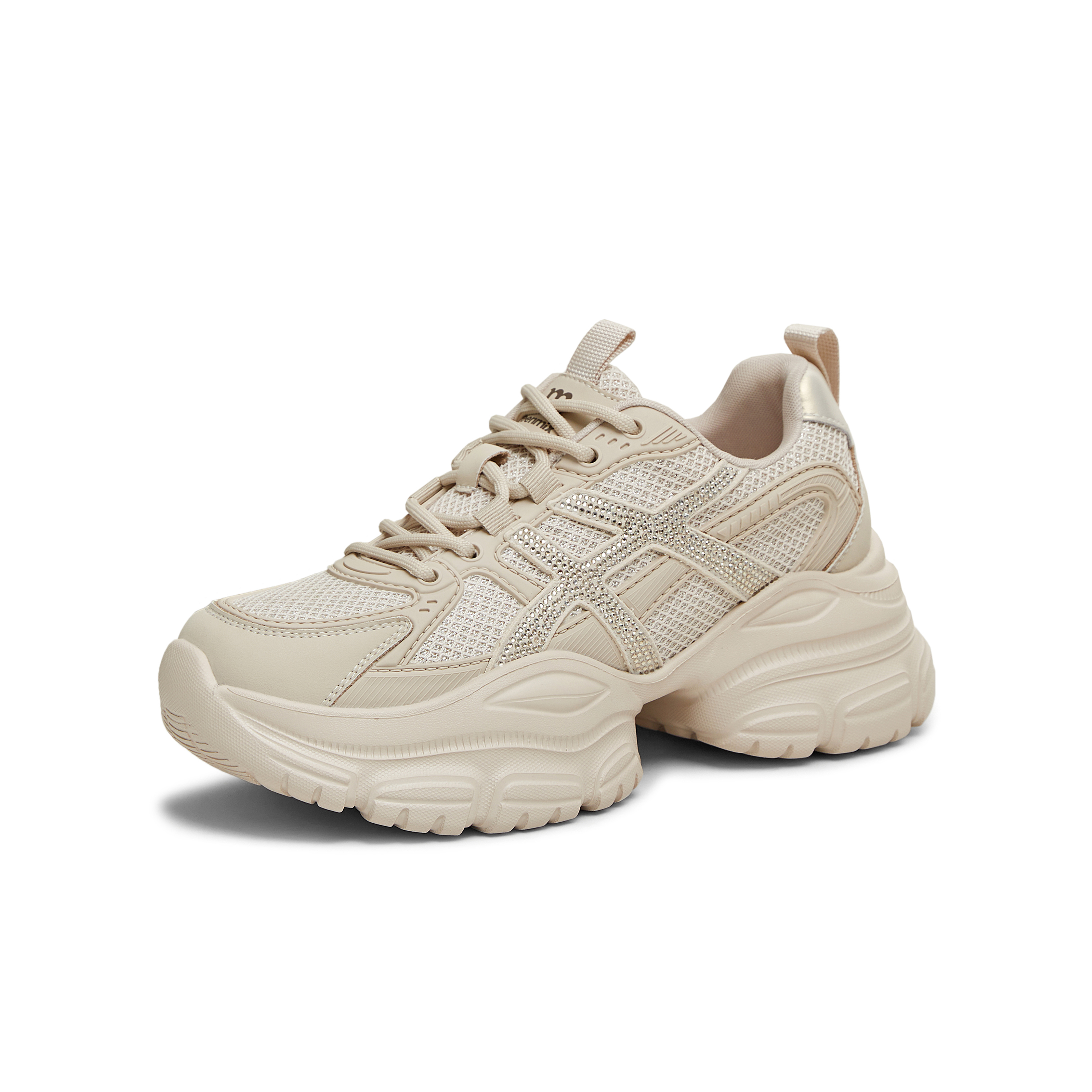 天美意2025秋新款商场同款厚底运动鞋百搭增高女老爹鞋BL113CM5