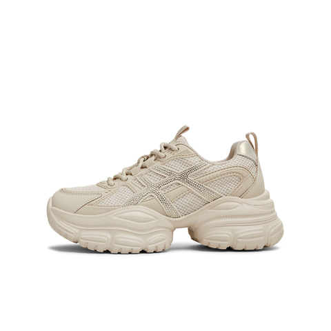 天美意2025秋新款商场同款厚底运动鞋百搭增高女老爹鞋BL113CM5