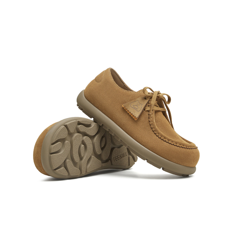 天美意2025秋新款商场同款休闲纯色百搭舒适女袋鼠鞋CER23CM5