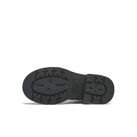 天美意2025冬新款商场同款粗跟擦色英伦短靴女马丁靴BL711DD5